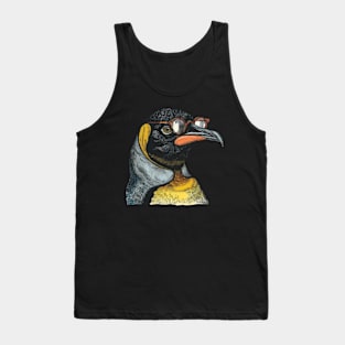 Emperor Penguin Esquire: The Spectacled Sovereign Tee Tank Top